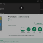 Play Store AParted Installed