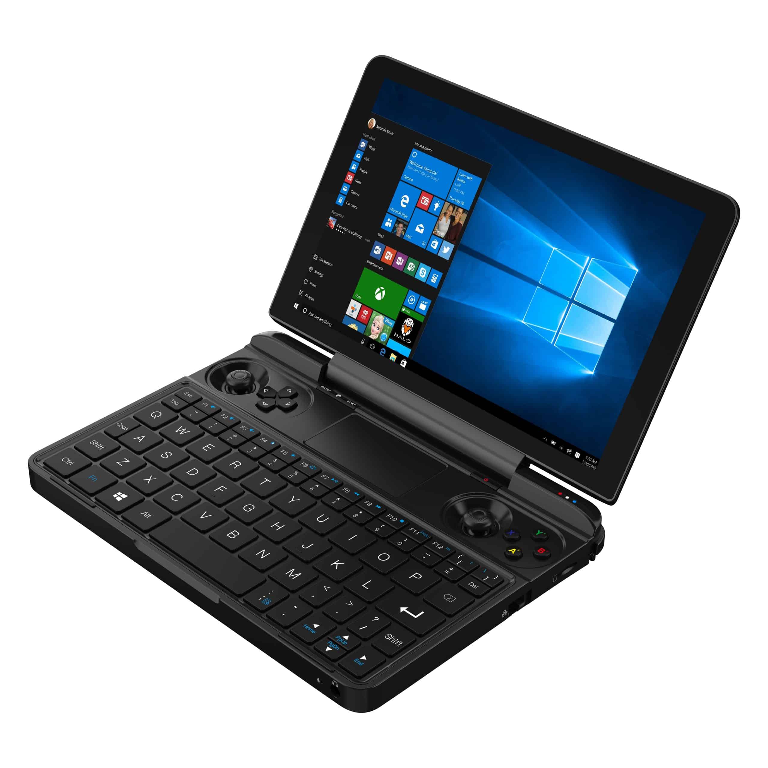 GPD WIN MAX Visning i en vinkel fra højre side