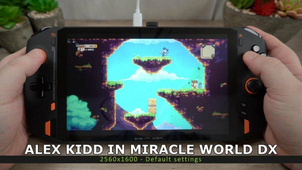 ONEXPLAYER 1S GAMEPLAY - Alex Kidd no Mundo dos Milagres