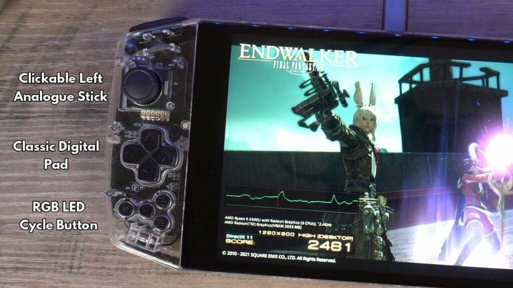 Aya Neo Controls