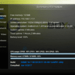 DBMC 16.7-00 System Info