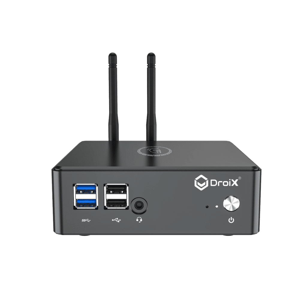 PROTEUS 10 by DroiX - Showing Mini Computer from the Front