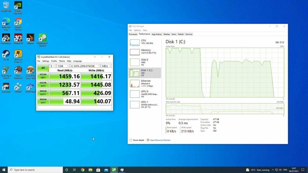 DiskMark Benchmark