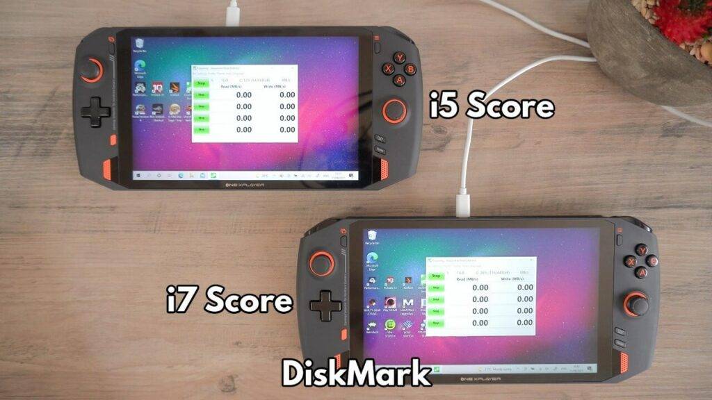ONEXPLAYER SSD Speeds