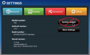 Do Not Use T8-S Other Settings