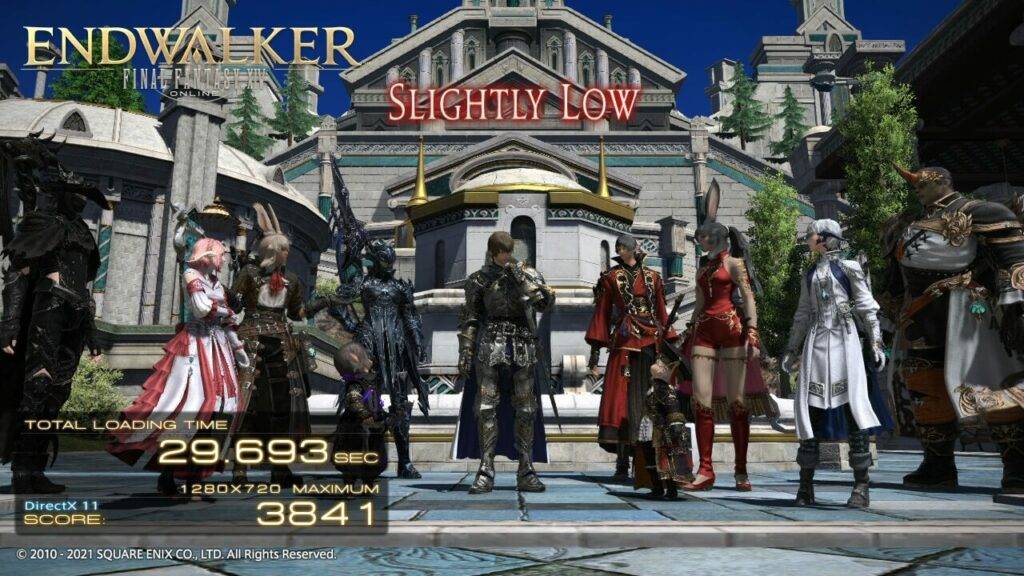 GPD Win MAX 2020 Final Fantasy XIV Score