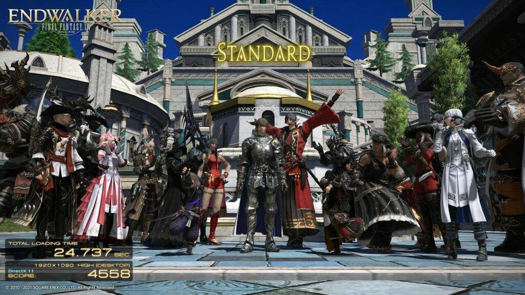 Final Fantasy XIV Endwalker Riktmärke