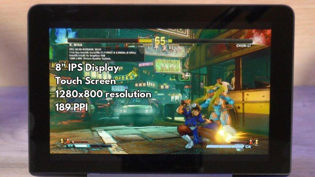 GPD Win MAX 2021-skärm