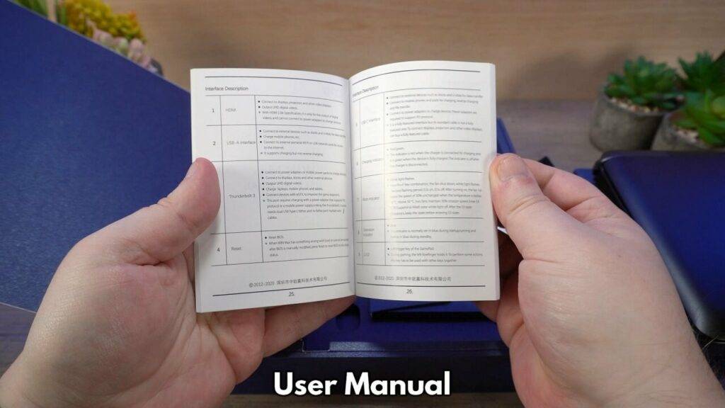 Användarmanual på engelska