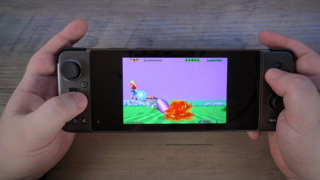 Space Harrier sur SEGA 32X