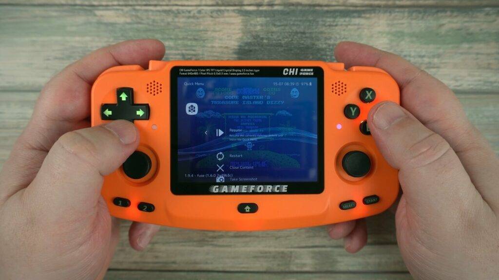 RetroArch-valikko