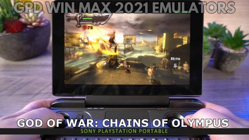 PSP-emulering på GPD Win MAX 2021