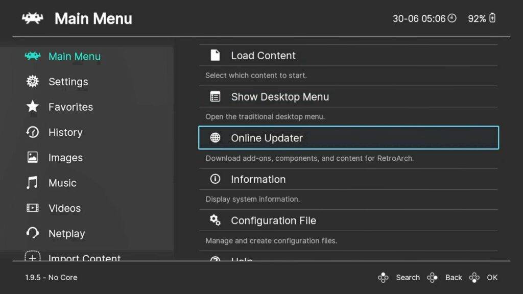 How to add cores to RetroArch on ONEXPLAYER 1S