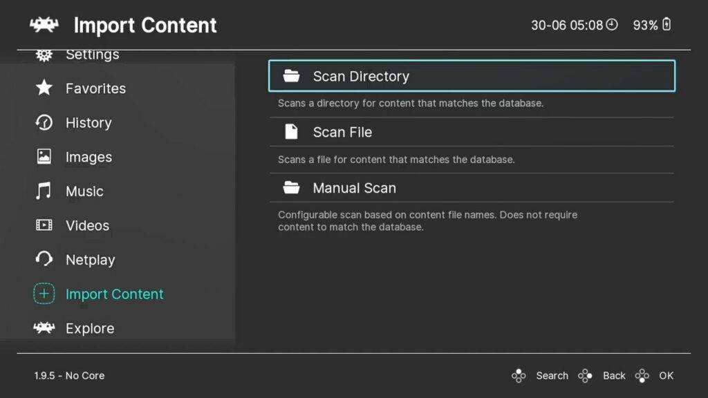 Depending on the size of your screen, you might need to scroll down first.