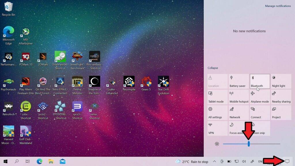 ONEXPLAYER 1S Screen Brightness