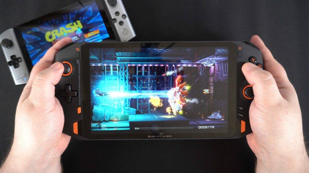 ONEXPLAYER - Large screen, but not as portable. Also great for gaming