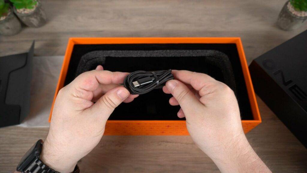 Cabo USB entrançado