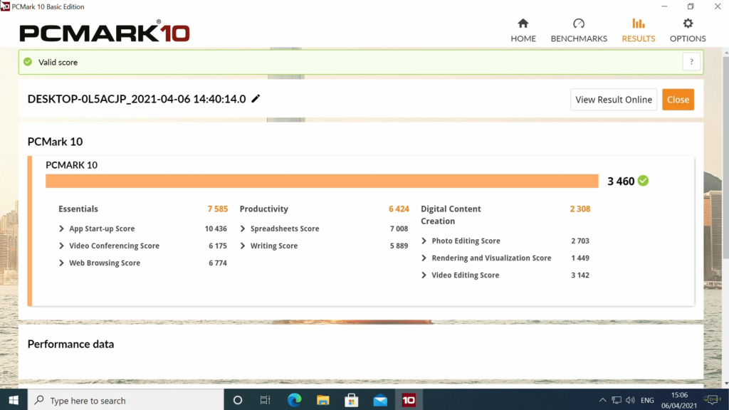 PCMark Benchmark
