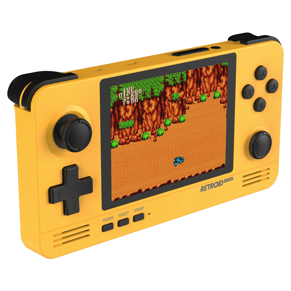 Retroid Pocket 2 Orange Colour Frontal View
