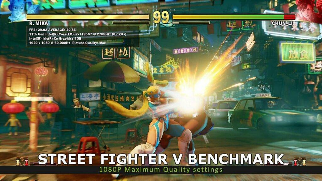 Street Fighter V Benchmark
