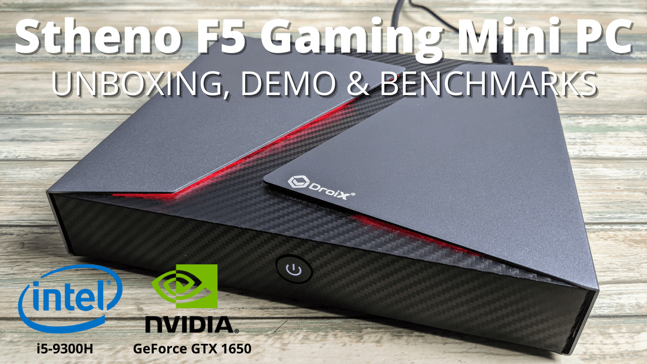 Stheno F5 Review Gaming Mini PC with Windows 10 Unboxing, Benchmarks and Demo