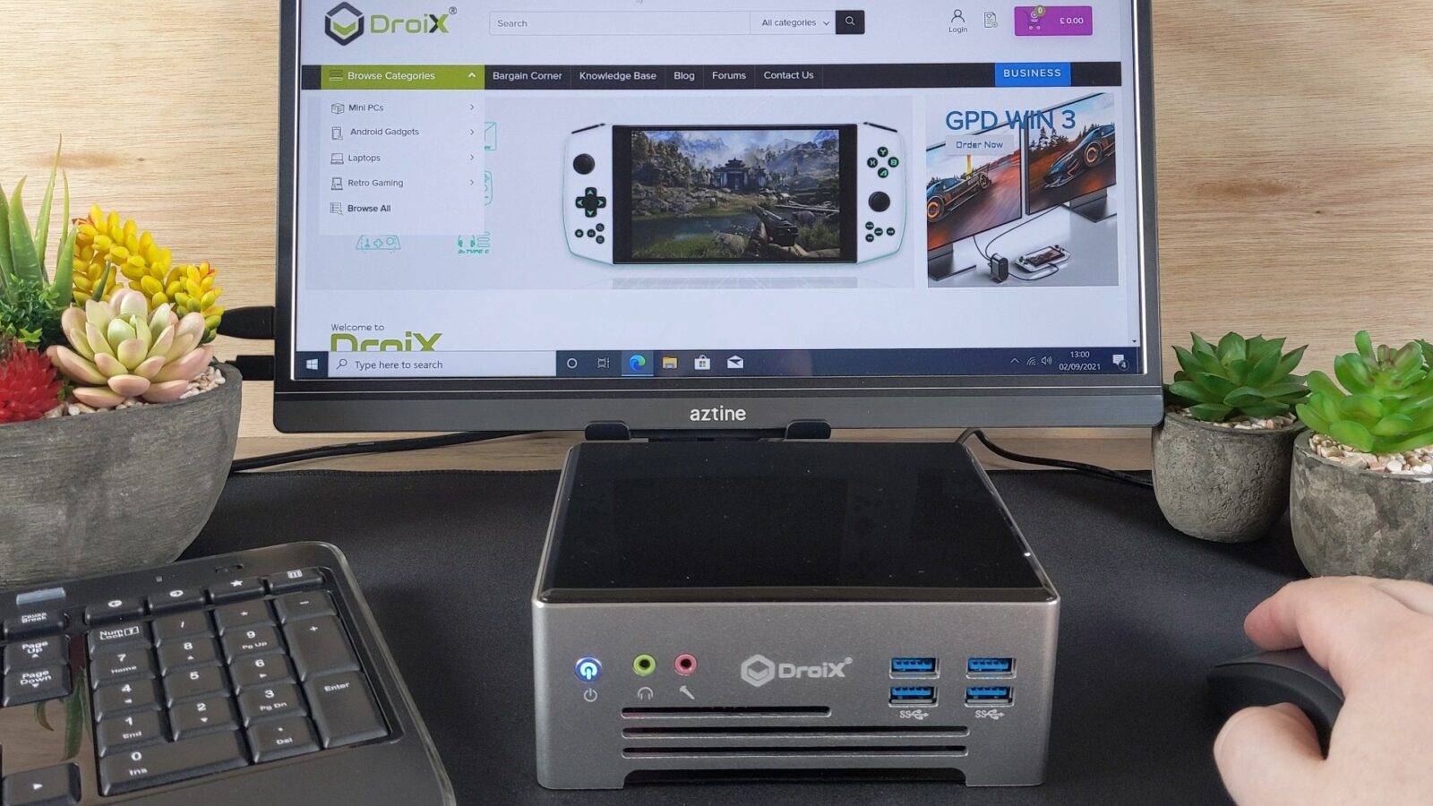 DroiX Proteus Mini PC Review