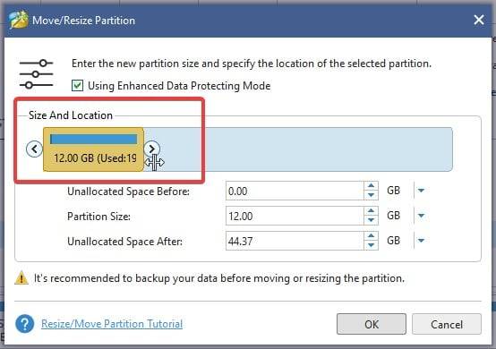 ANBERNIC REINSTALL - Spielepartition erweitern - Schritt 2