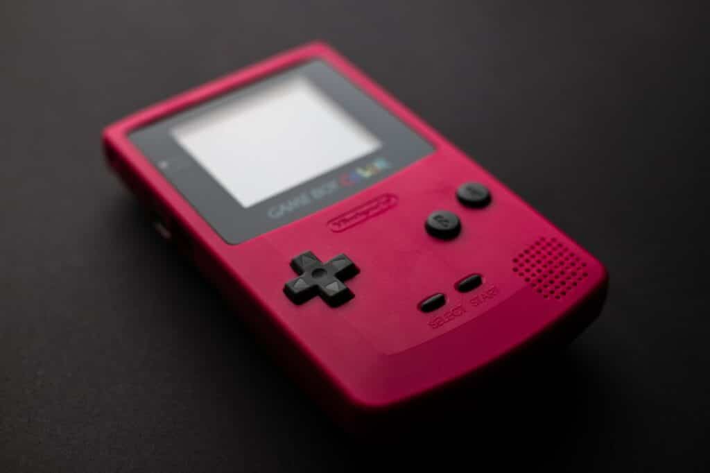 game boy handheld gaming console