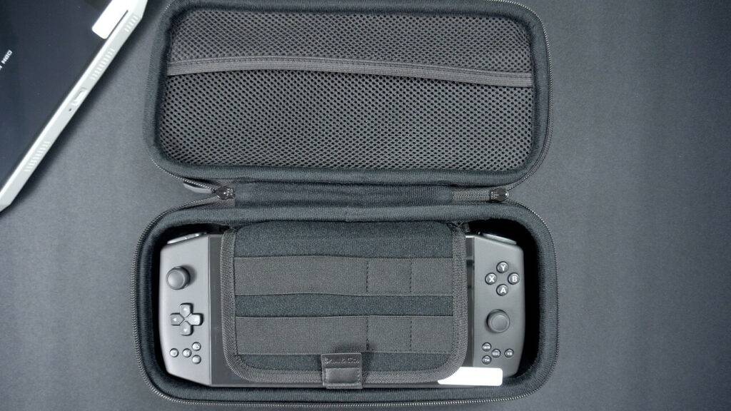 AYA NEO securely inside the case