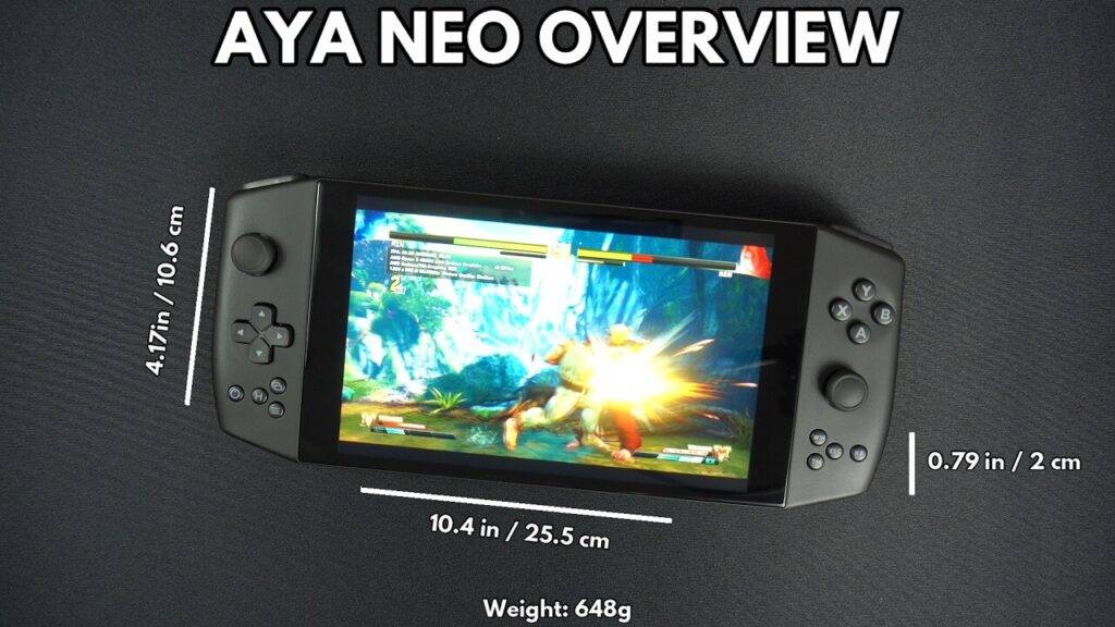 AYA NEO Dimensions