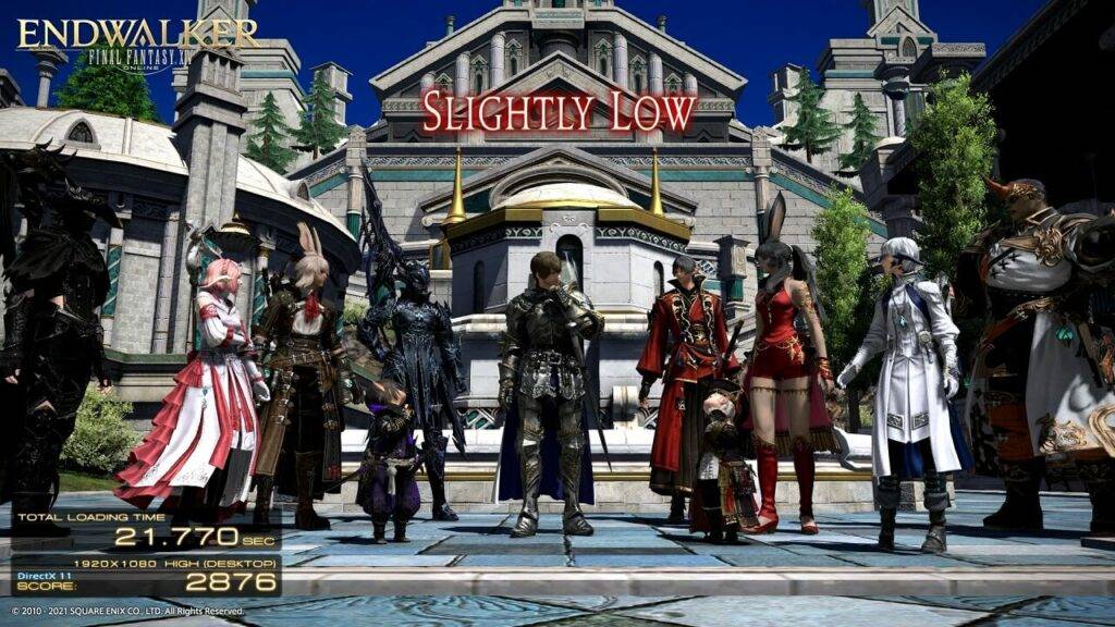 Final Fantasy XIV Benchmark Score