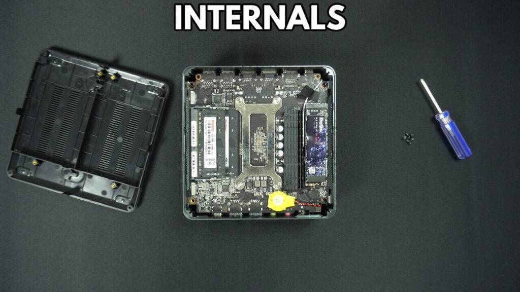Inside the MinisForum HM80 mini PC
