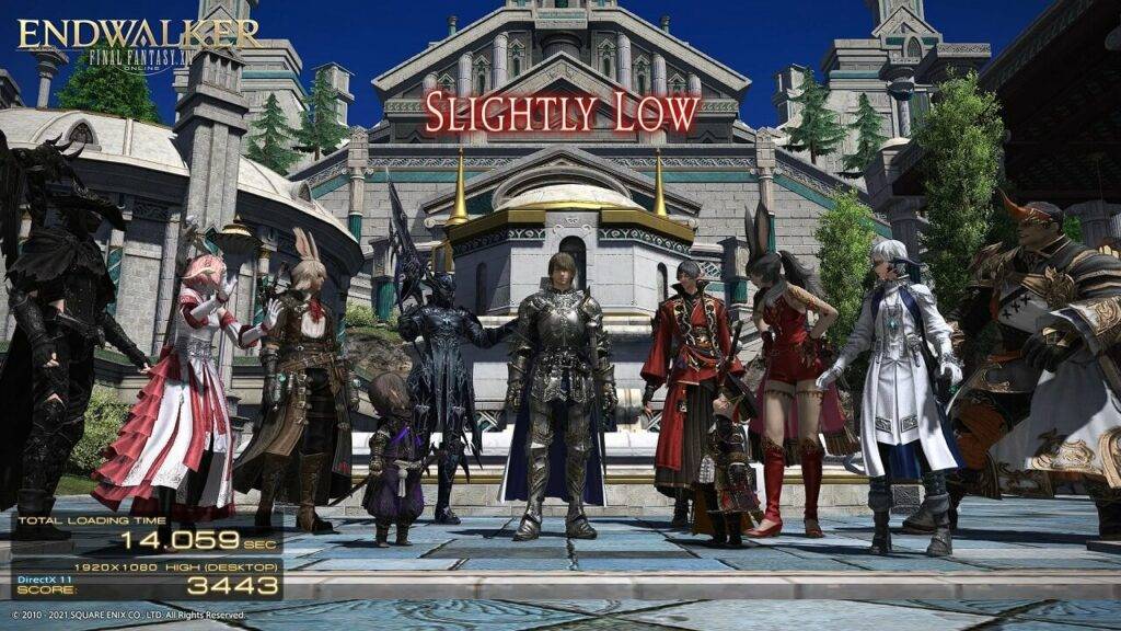 Final Fantasy XIV Benchmark Scores