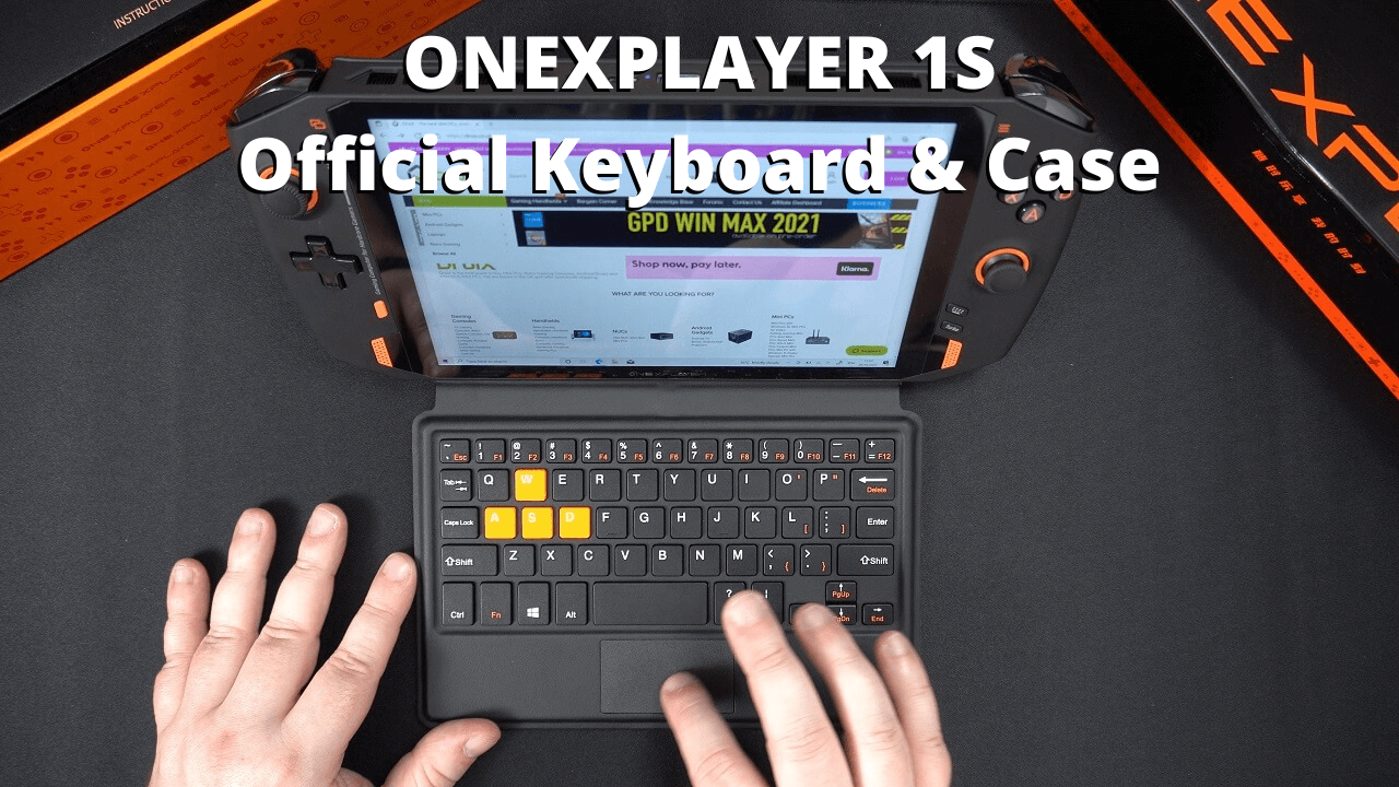 ONEXPLAYER 1S Official Keyboard & Case