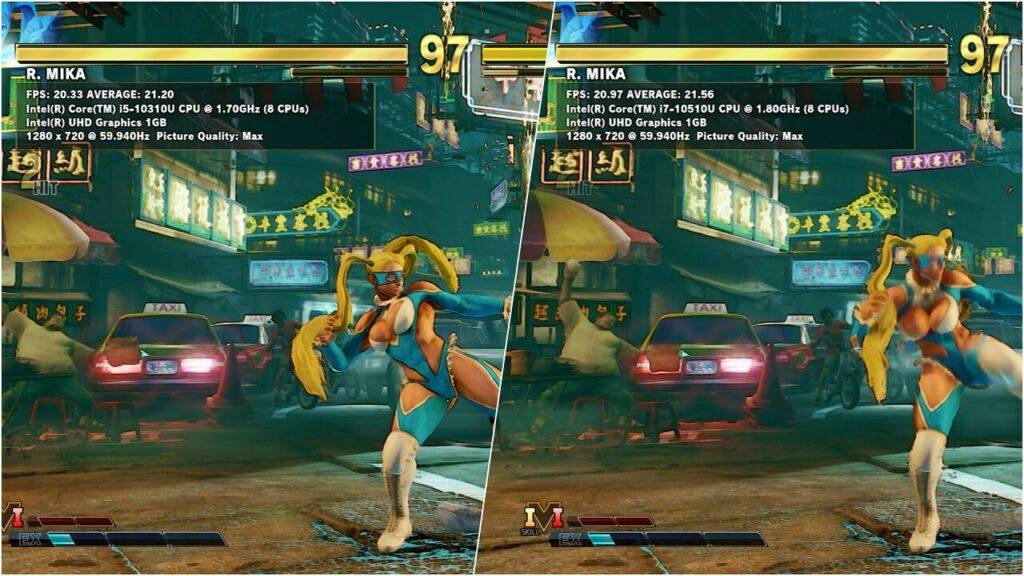 Street Fighter V Scores