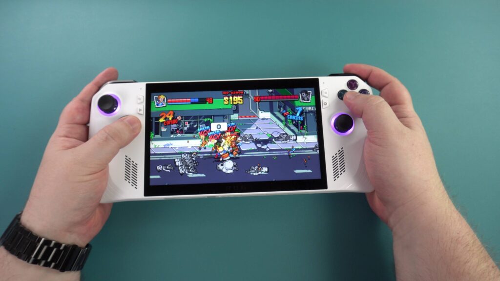 TMNT Shredders Revenge ant ASUS ROG Ally
