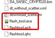 Ausführbarer Speicherort des Flash-Tools