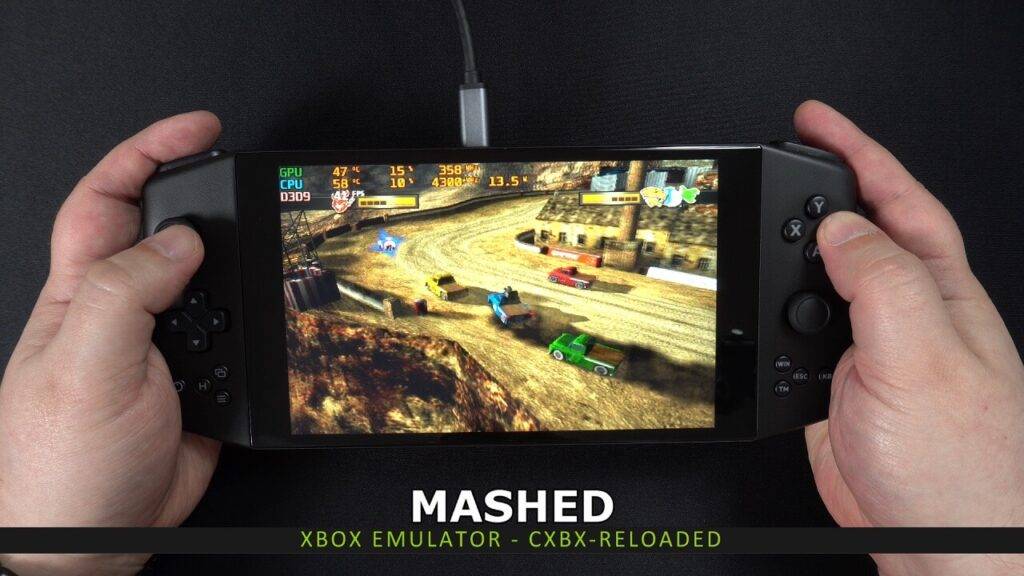 Emulacija konzole Xbox v napravi AYA NEO Pro