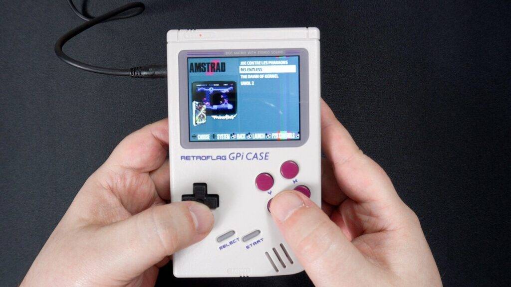 Browsing games on the Retroflag GPi Case