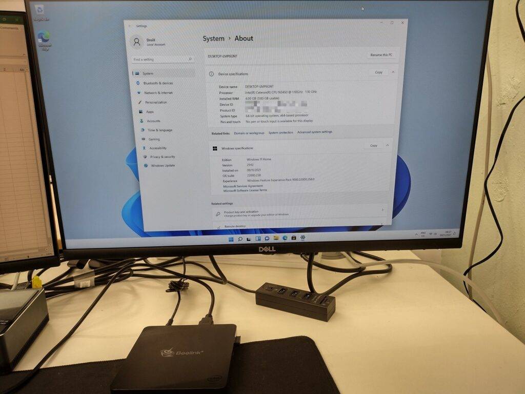 Windows 11 TPM nélkül - Windows 11 a Beelink T34-M rendszeren