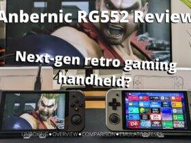 Next-gen retro gaming handheld Anbernic RG552 Review