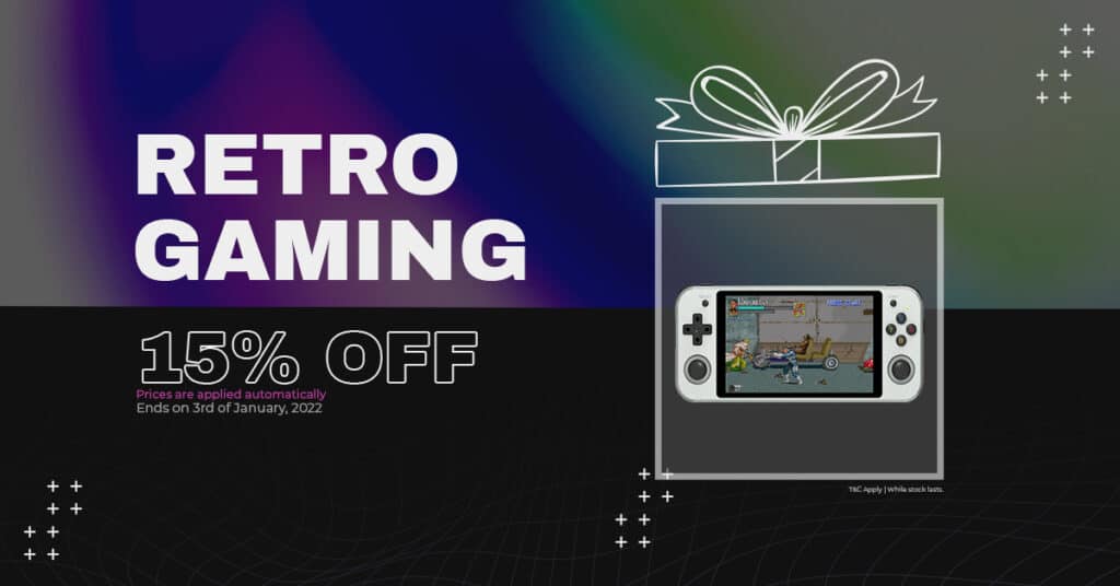 Boxing Day 2021 Retro Gaming Handheld