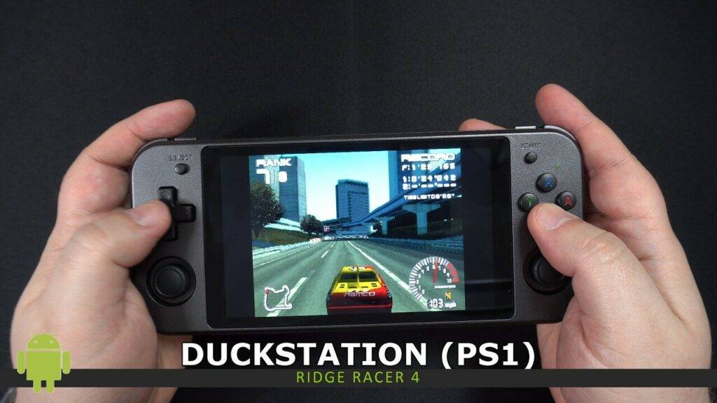 Anbernic RG552 PlayStation-emulering