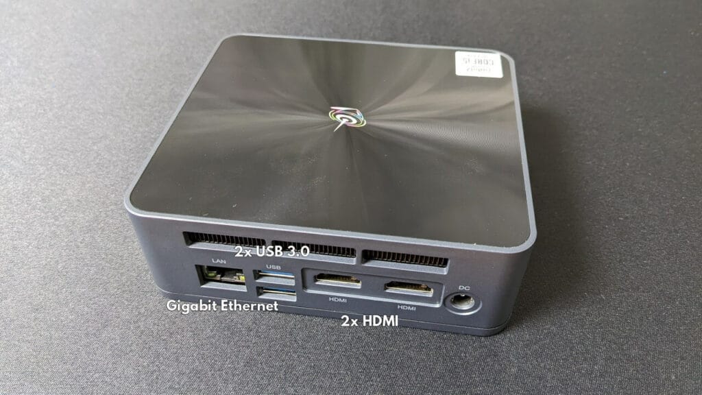 Beelink SEi 10 Back View