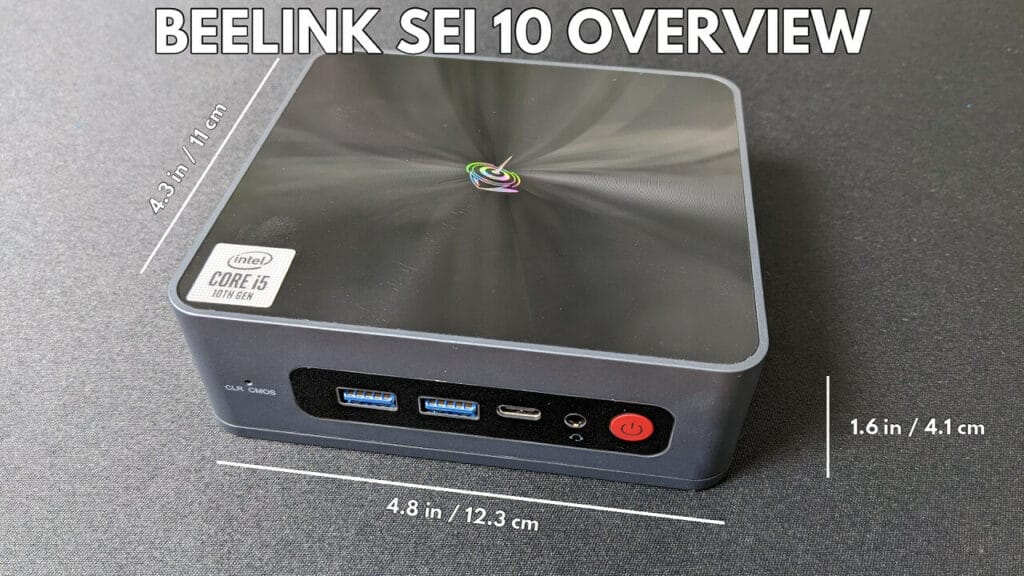 Beelink SEi 10 Dimensions