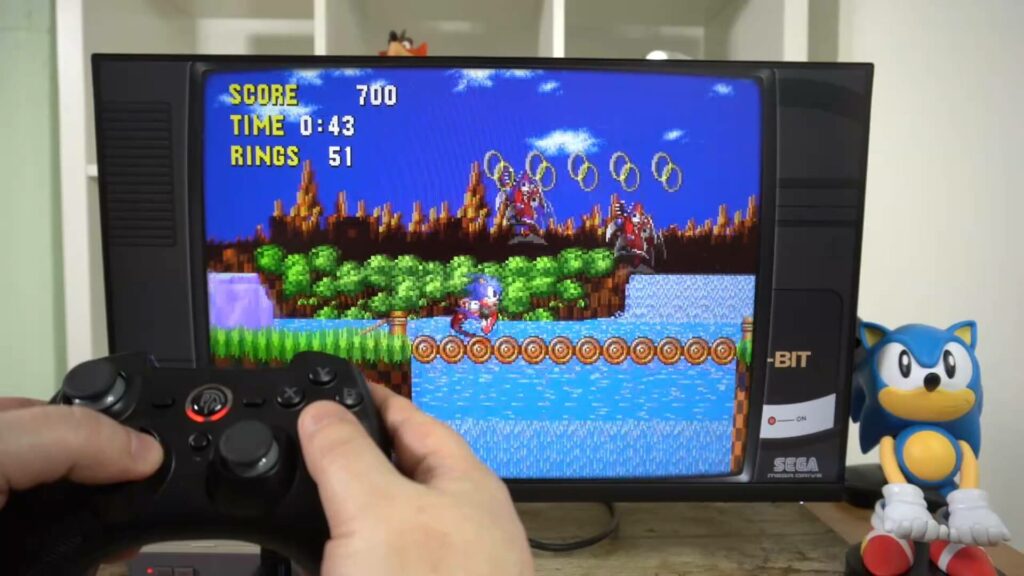 Retro játék az EasySMX ESM-9101-gyel a RetroPie-n