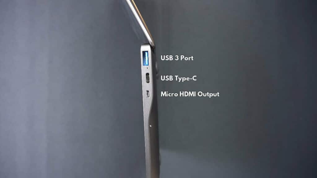 GPD P2 MAX 2022 Höger sidobild