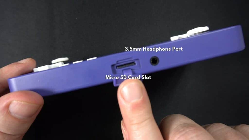 Retroid Pocket 2+ uppifrån