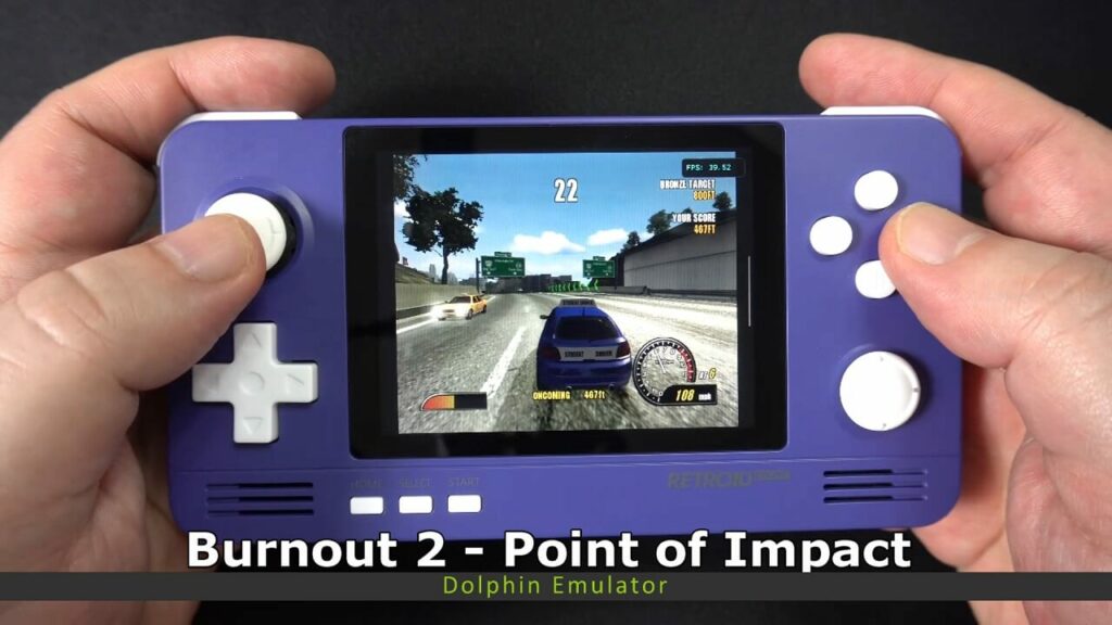 Retroid Pocket 2+ GameCube-emulator