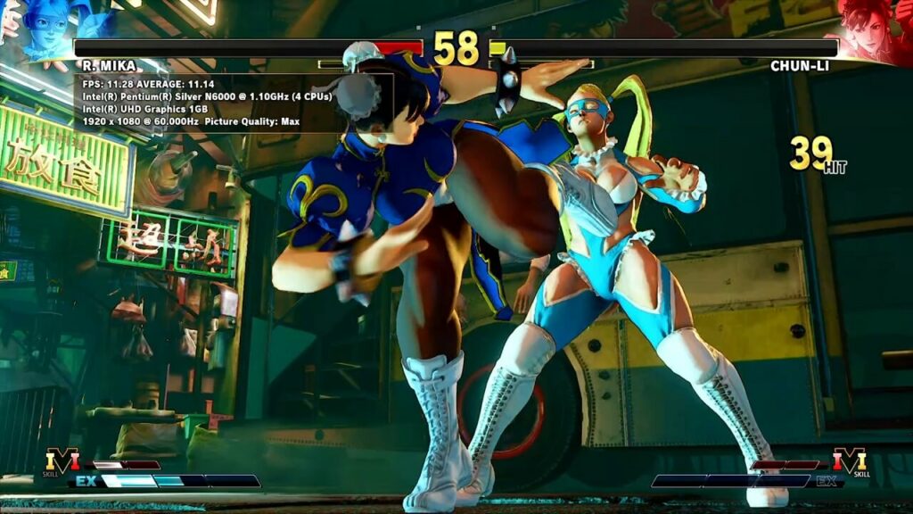 Street Fighter V Benchmark
